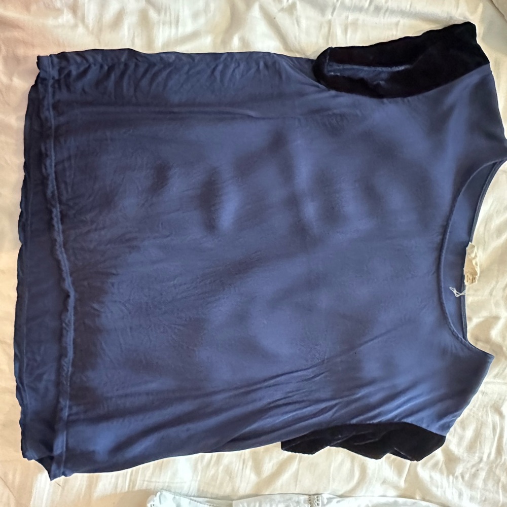 Nation navy sheet top